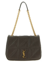 Saint Laurent Jamie Bicolor Lamb Leather Shoulder Bag