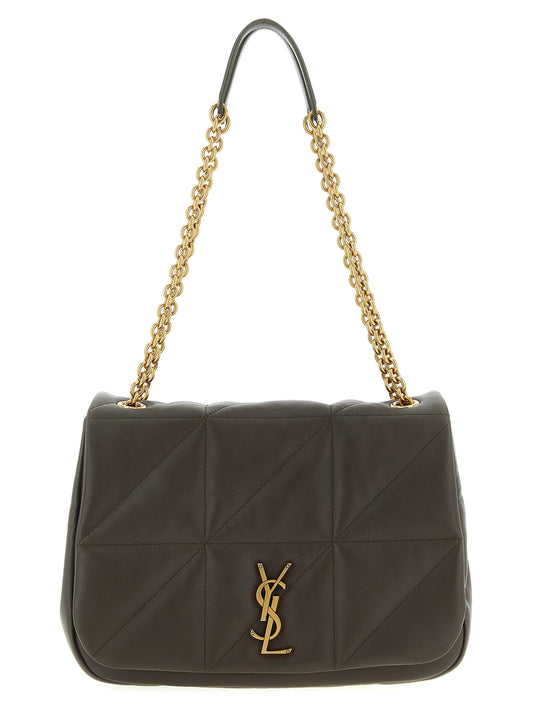 Saint Laurent Jamie Bicolor Lamb Leather Shoulder Bag