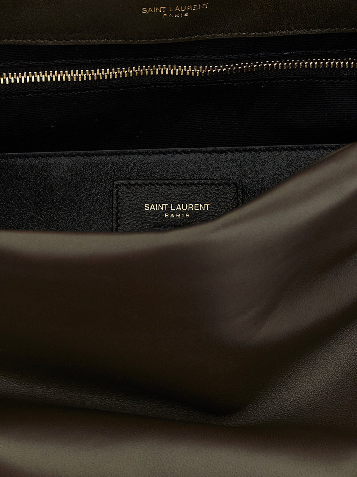 Saint Laurent Jamie Bicolor Lamb Leather Shoulder Bag