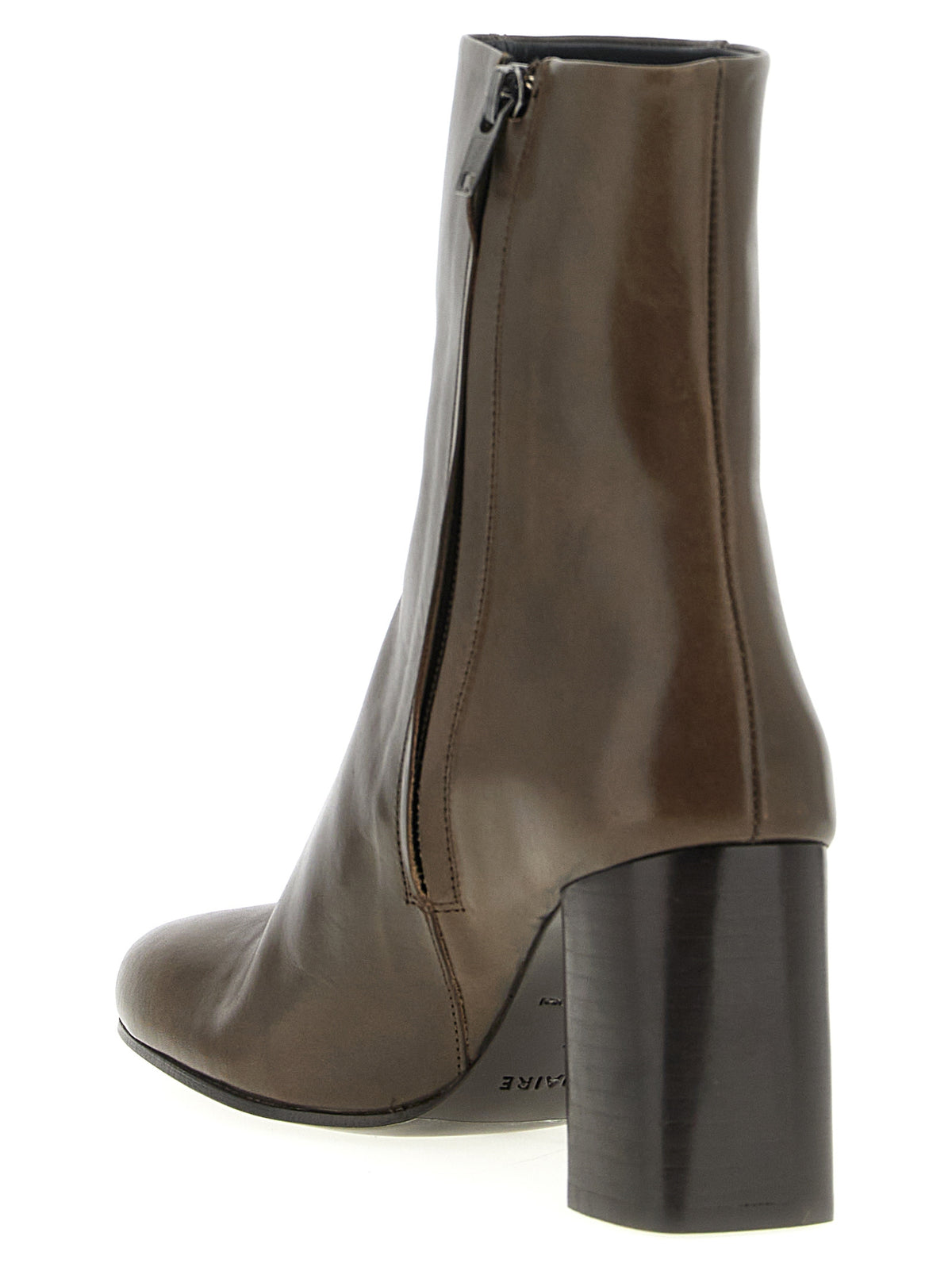 Lemaire Brown Calfskin Ankle Boots for Women