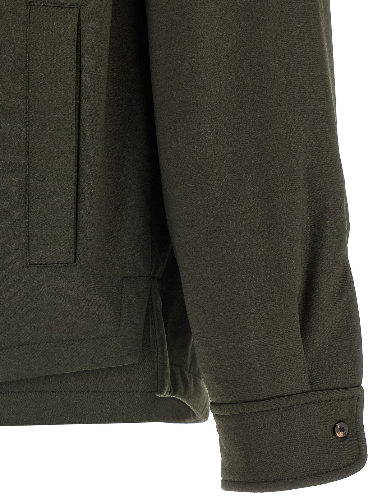 Jacquemus Bicolor Virgin Wool Shell Jacket