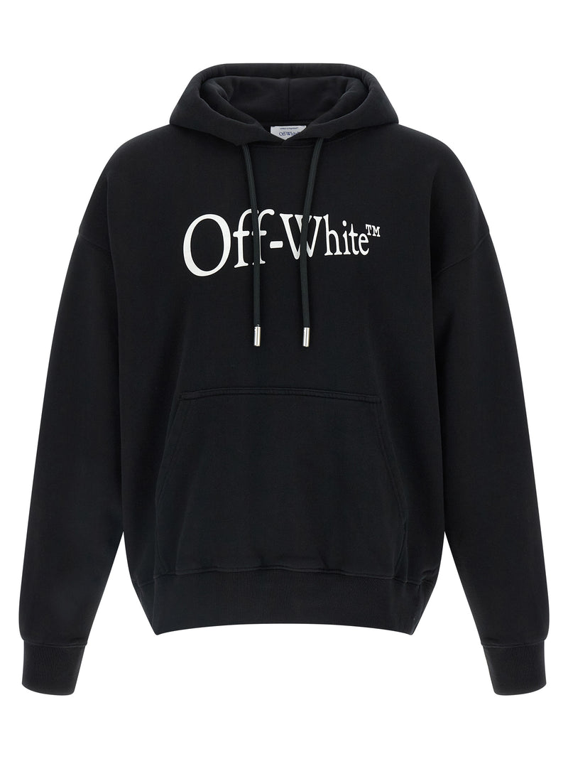 Off-White Bicolor Cotton Sweatshirt - Run Arrow Skate
