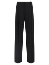 Pantalon décontracté Elisabetta Franchi noir en polyester
