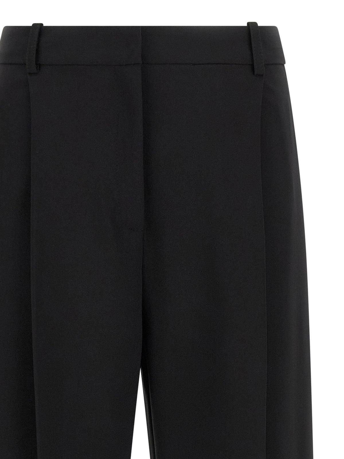 Pantalon décontracté Elisabetta Franchi noir en polyester