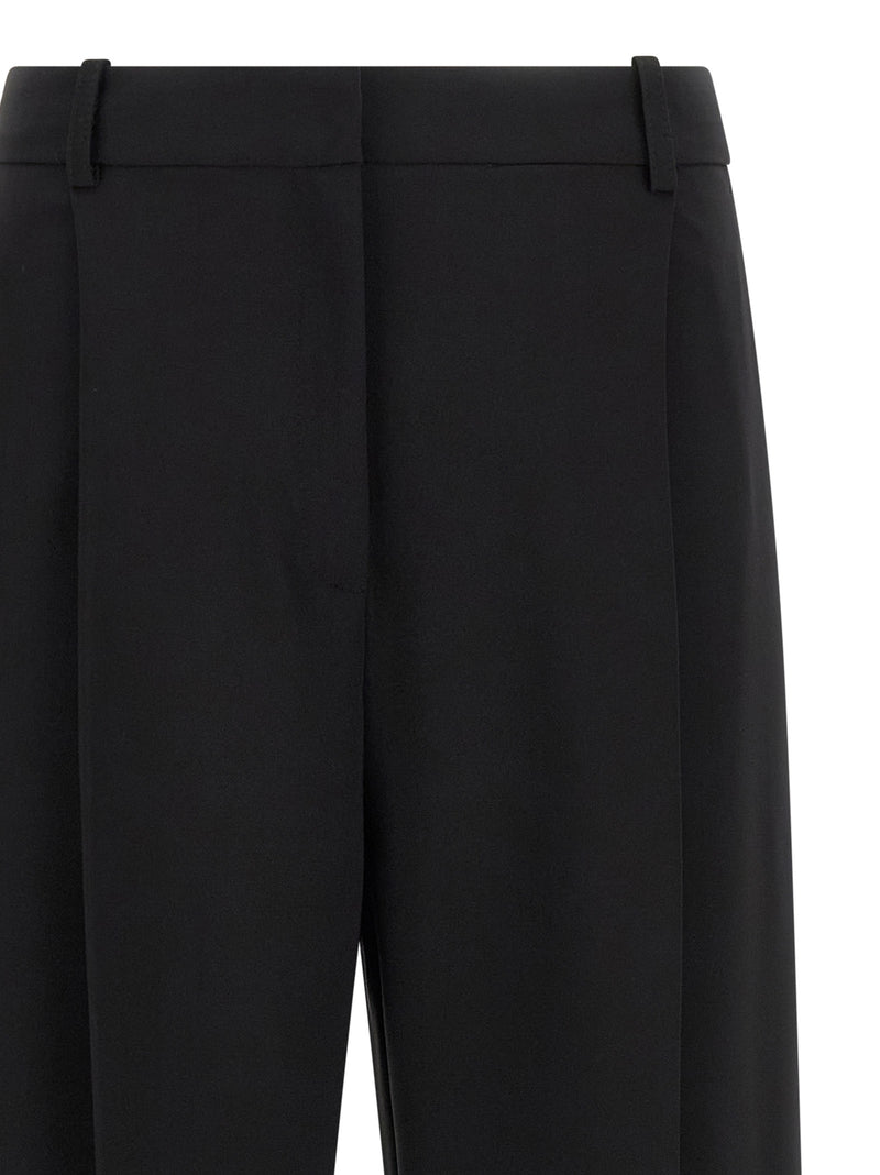 Pantalon décontracté Elisabetta Franchi noir en polyester