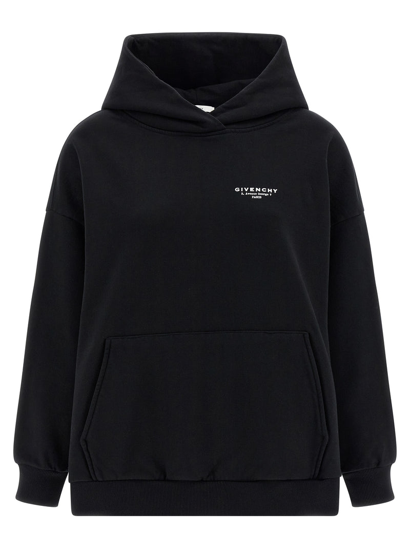 Givenchy Bicolor Cotton Hoodie - Stylish Streetwear Essential