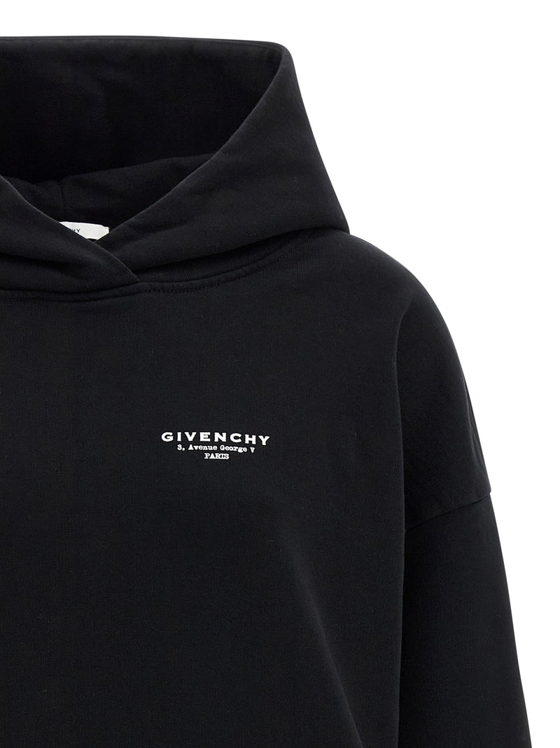 Givenchy Bicolor Cotton Hoodie - Stylish Streetwear Essential