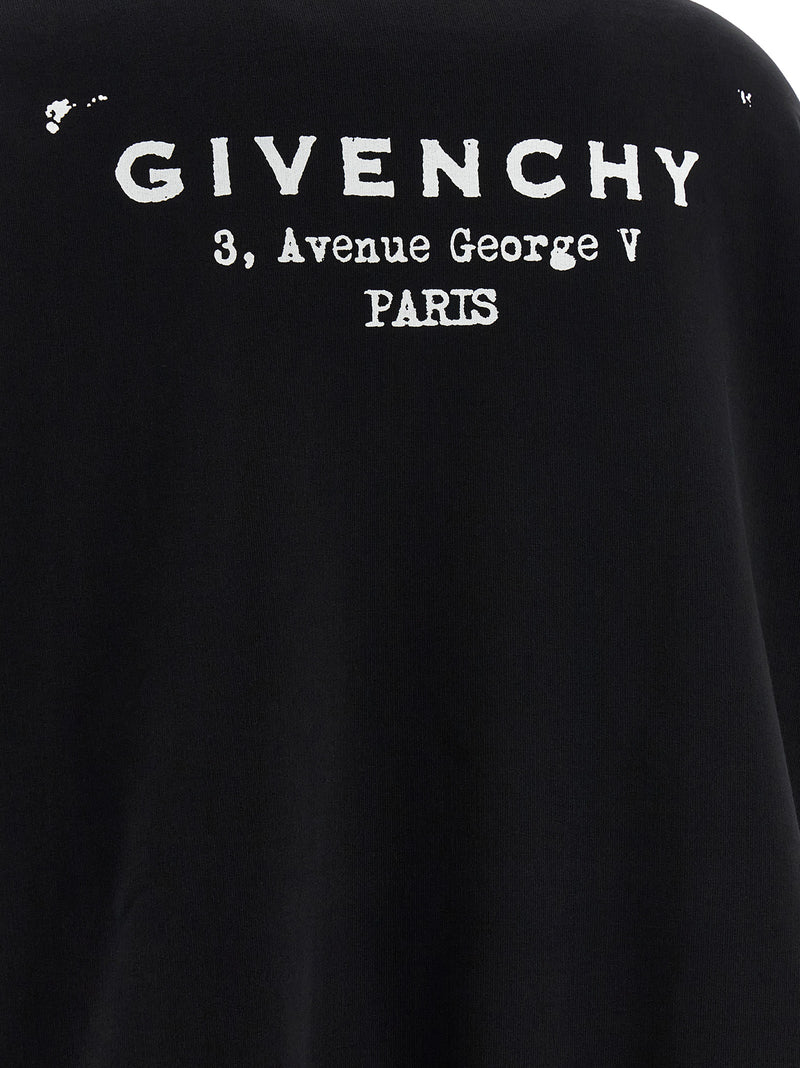 Givenchy Bicolor Cotton Hoodie - Stylish Streetwear Essential