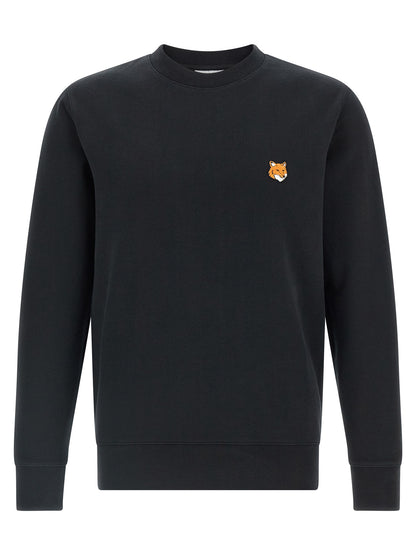 Maison Kitsuné Black Cotton Sweatshirt