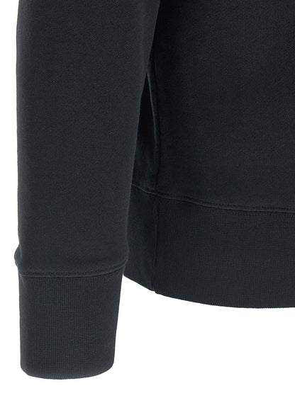 Maison Kitsuné Black Cotton Sweatshirt