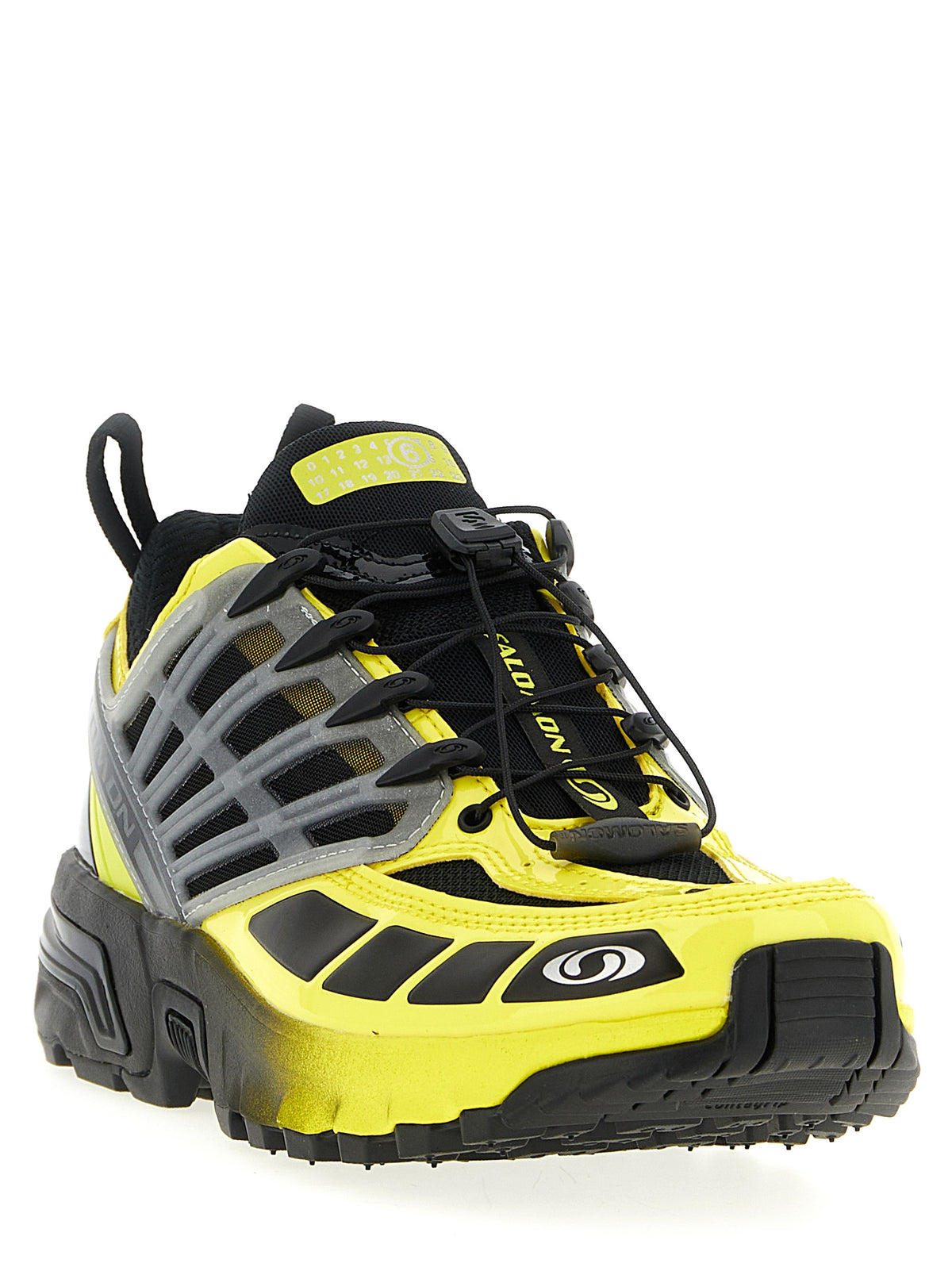 MM6 Maison Margiela Bicolor Nylon Athletic Sneakers for Men