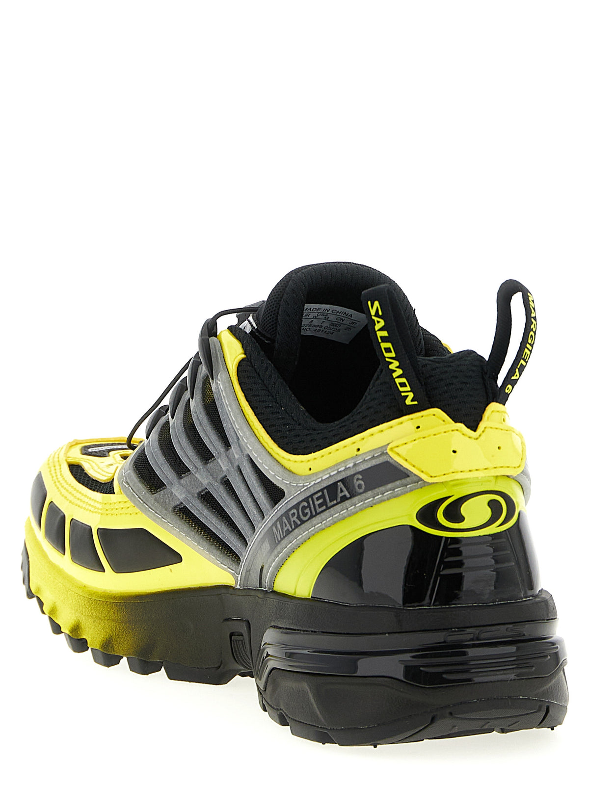 MM6 Maison Margiela Bicolor Nylon Athletic Sneakers for Men