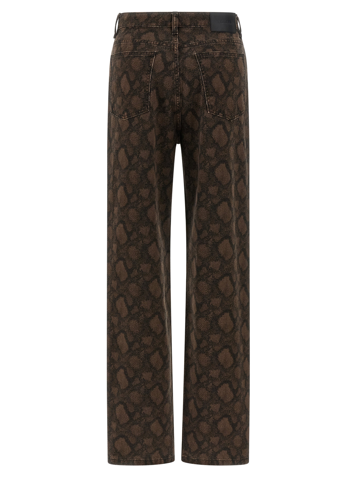 ROTATE BIRGER CHRISTENSEN Jean Droit Marron en Coton