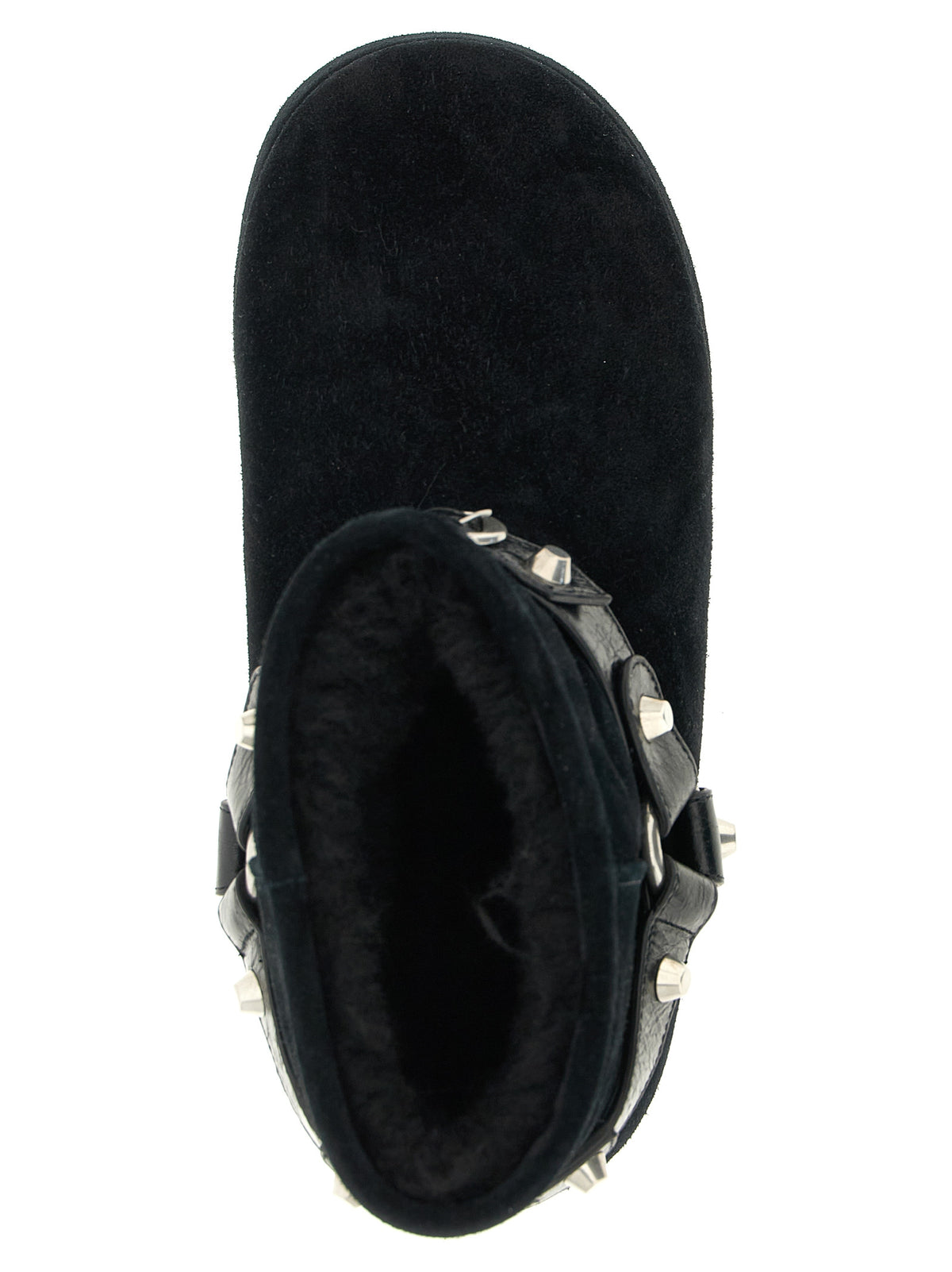 Balenciaga Black Calfskin Ankle Boots