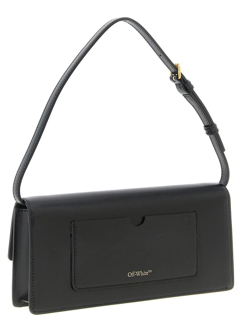 Off-White Jitney 1.0 Black Polyester Shoulder Bag