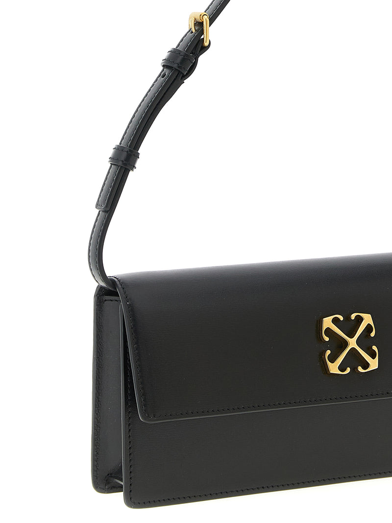Off-White Jitney 1.0 Black Polyester Shoulder Bag