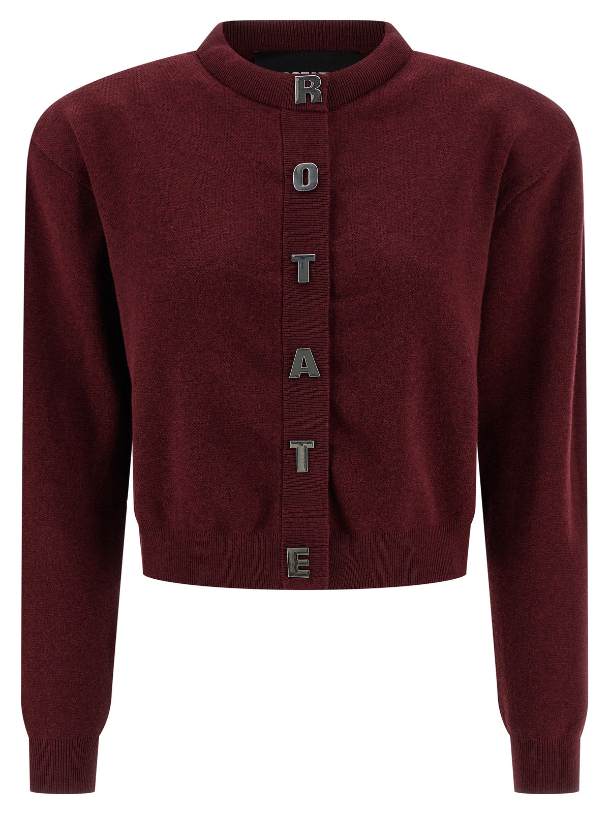 Gilet en coton bordeaux ROTATE BIRGER CHRISTENSEN