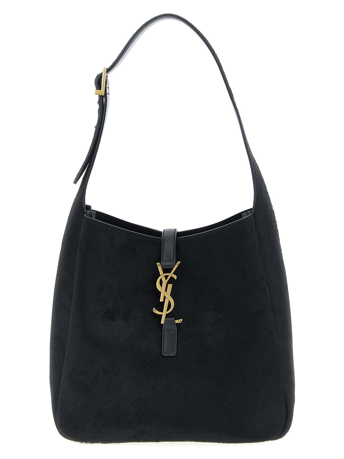 Saint Laurent Le 5 à 7 Black Calfskin Shoulder Bag