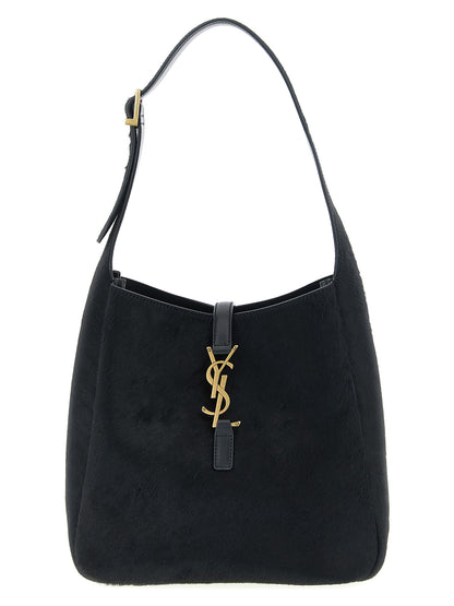 Saint Laurent Black Calfskin Shoulder Bag