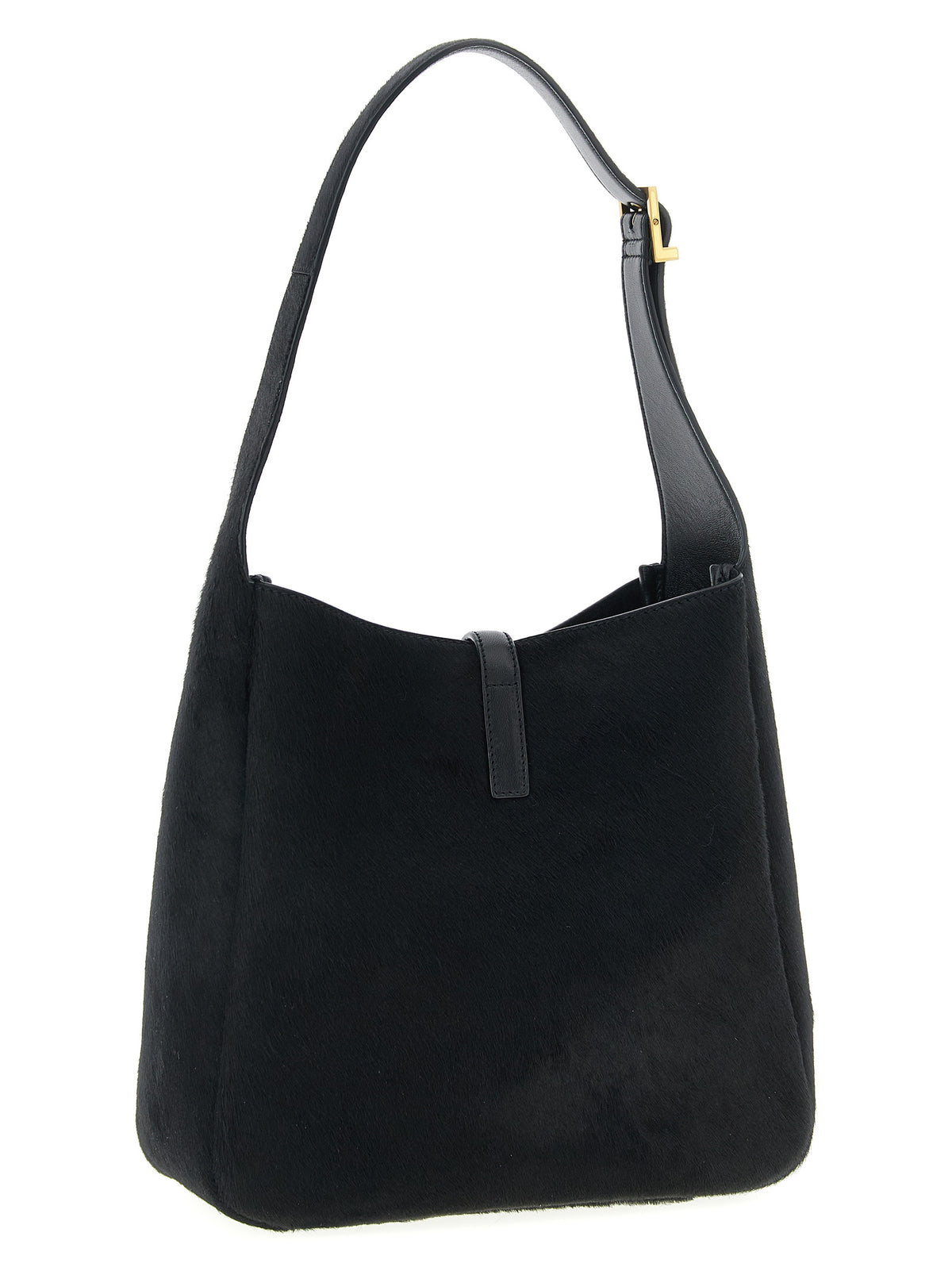 Saint Laurent Le 5 à 7 Black Calfskin Shoulder Bag