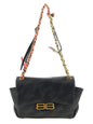 Balenciaga Black Leather Shoulder Bag