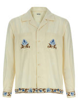 BODE Noveau Vine Beige Cotton Blouse for Men