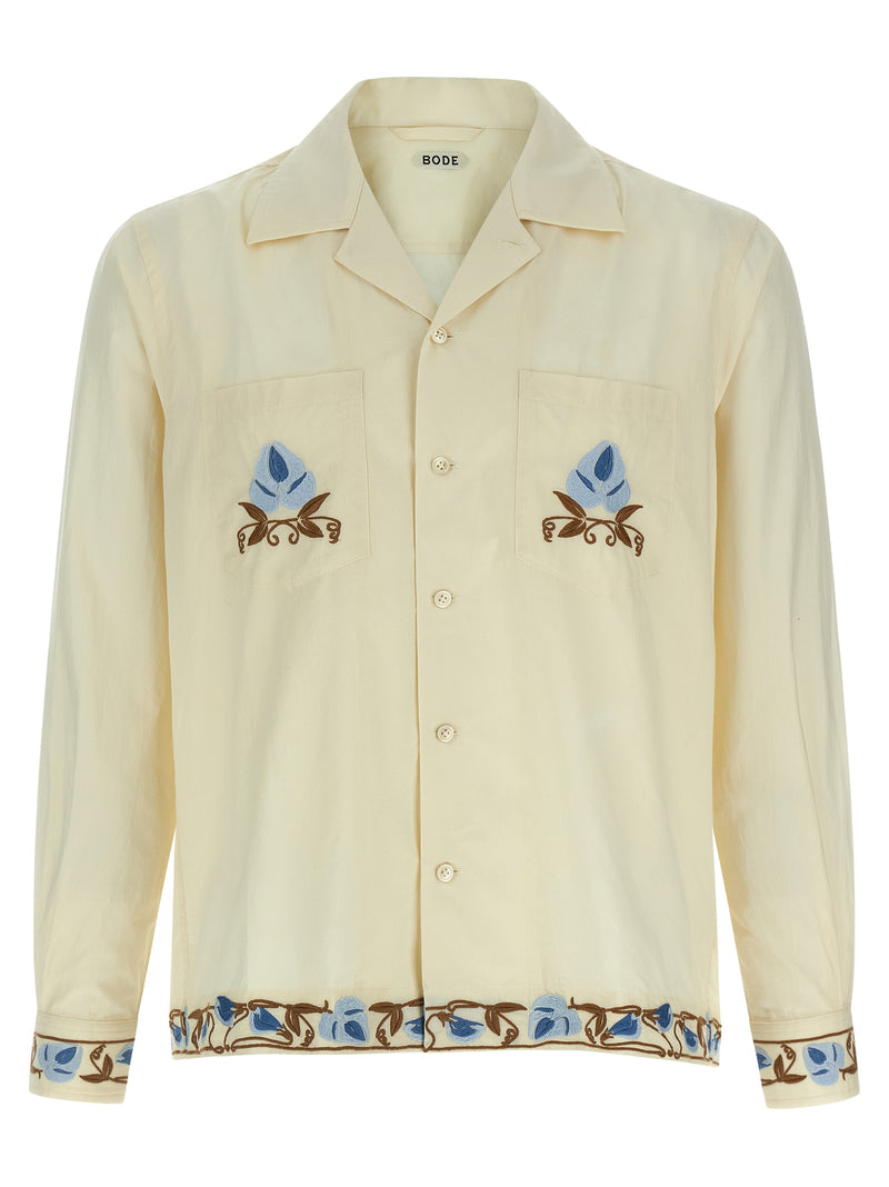 BODE Noveau Vine Beige Cotton Blouse