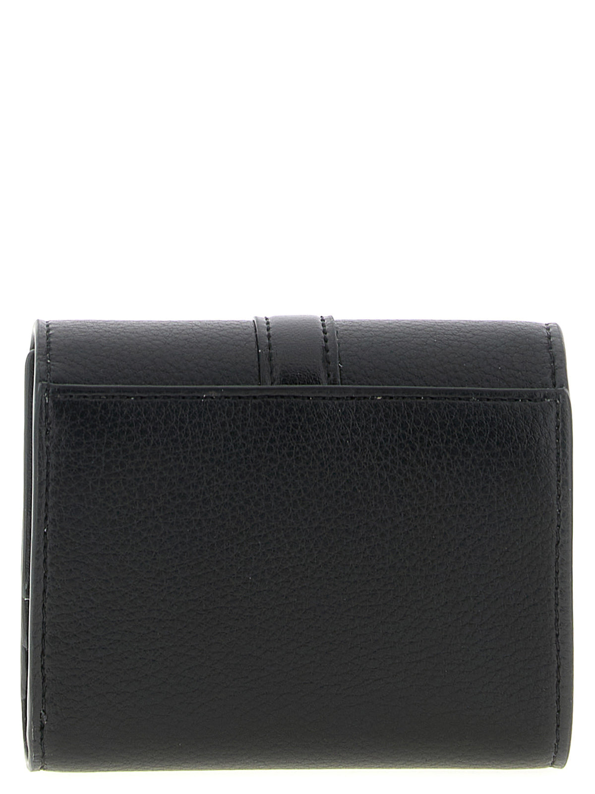 Stella McCartney Black Polyamide Cardholder - Stella Rider Trifold