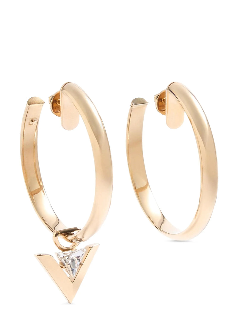 Boucles d'oreilles en laiton doré Valentino Garavani