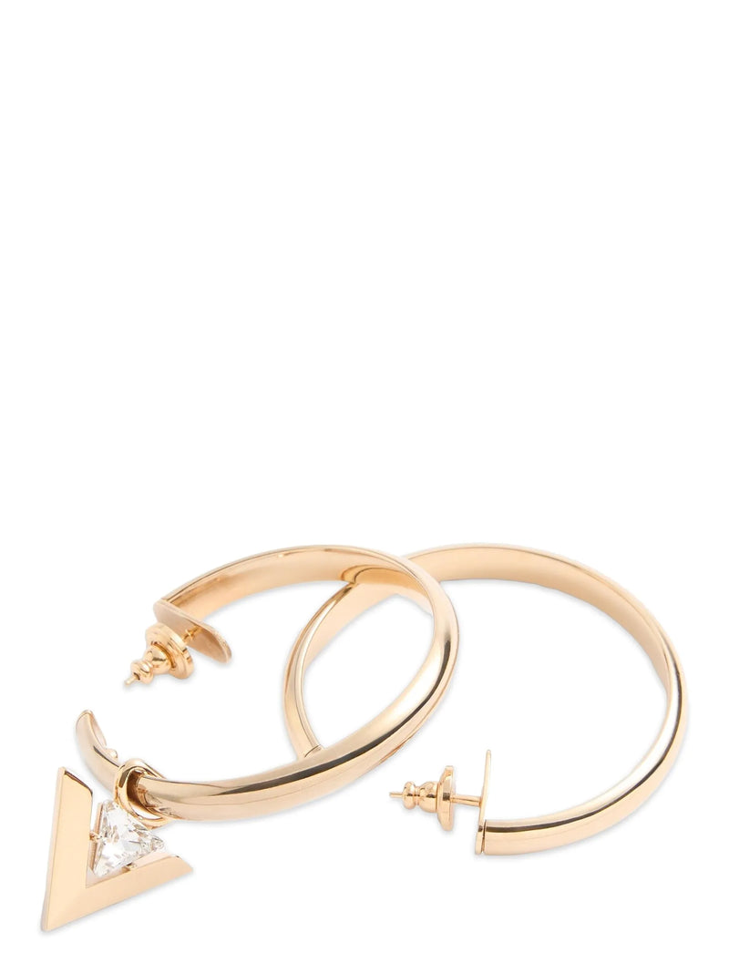 Boucles d'oreilles en laiton doré Valentino Garavani