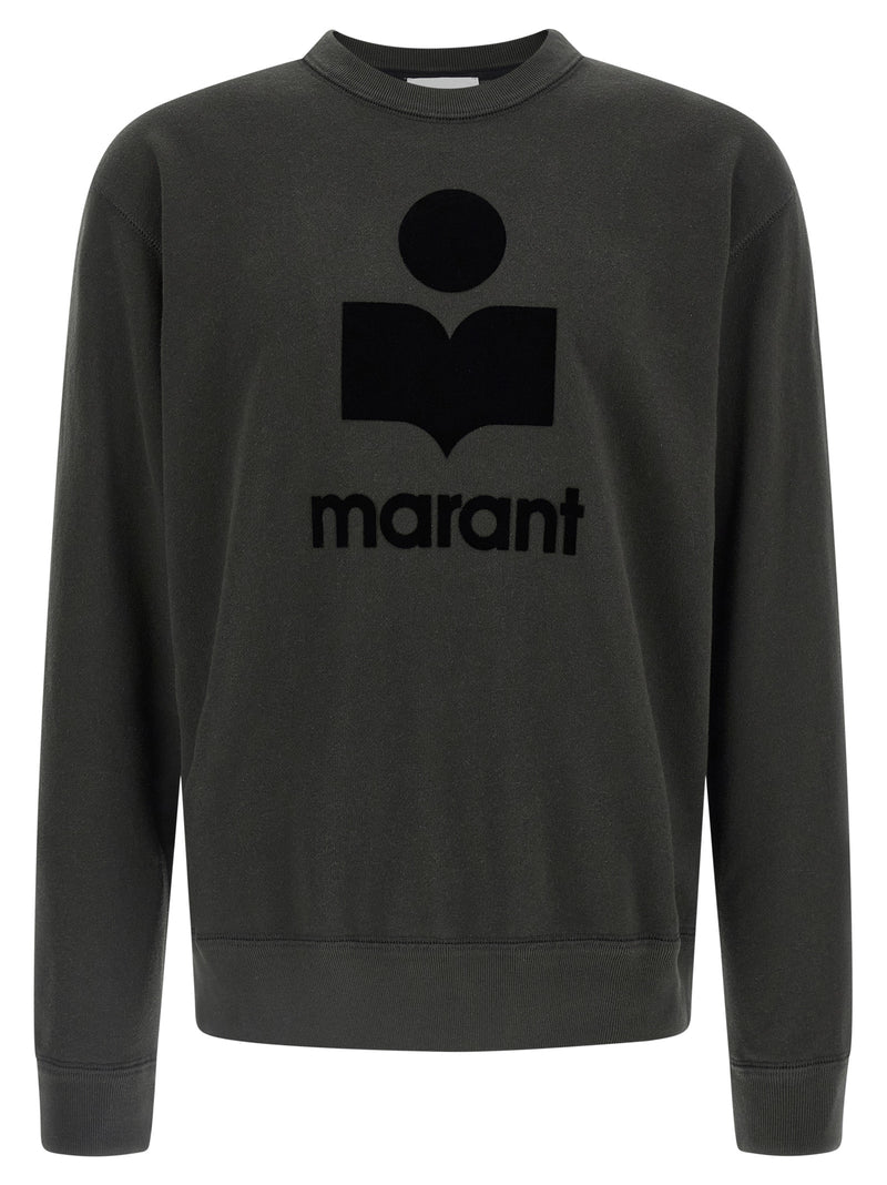 Isabel Marant Mikoy Black Cotton Sweatshirt