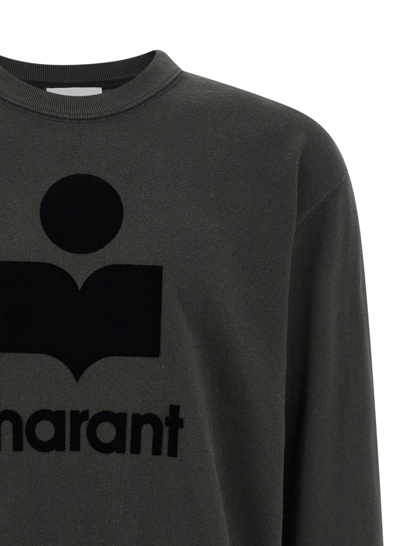 Isabel Marant Mikoy Black Cotton Sweatshirt