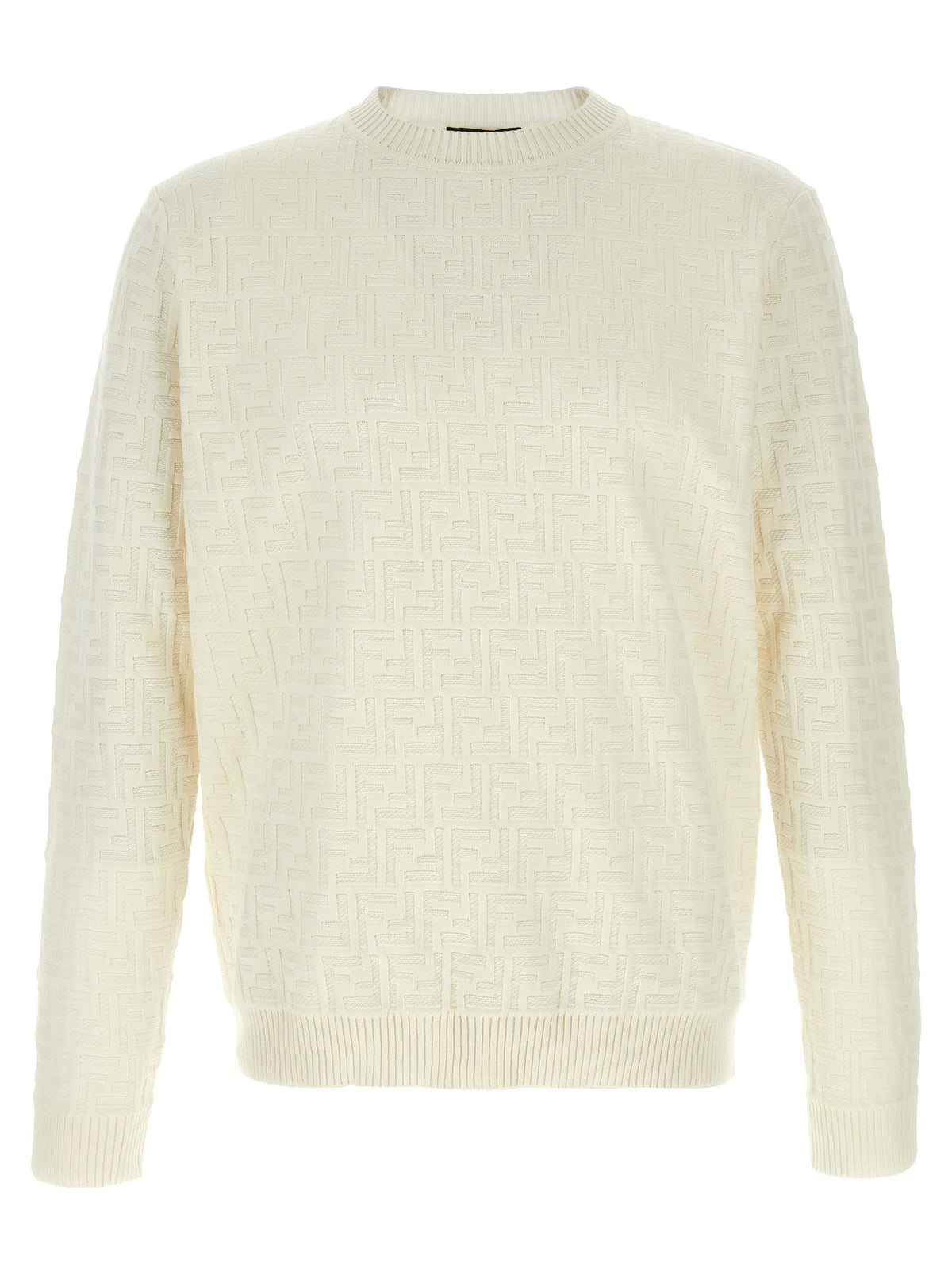 Cardigan Fendi en coton blanc