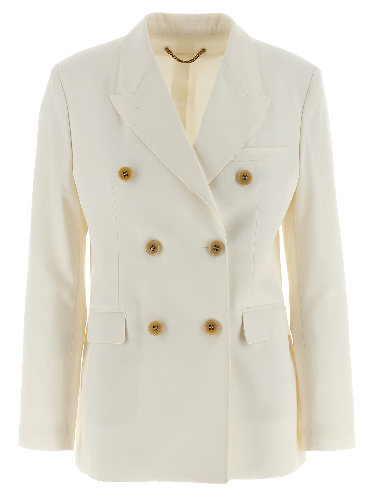 Golden Goose Blazer en polyester blanc