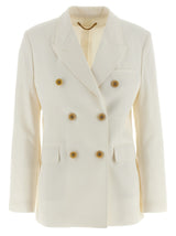 Golden Goose Blazer en polyester blanc