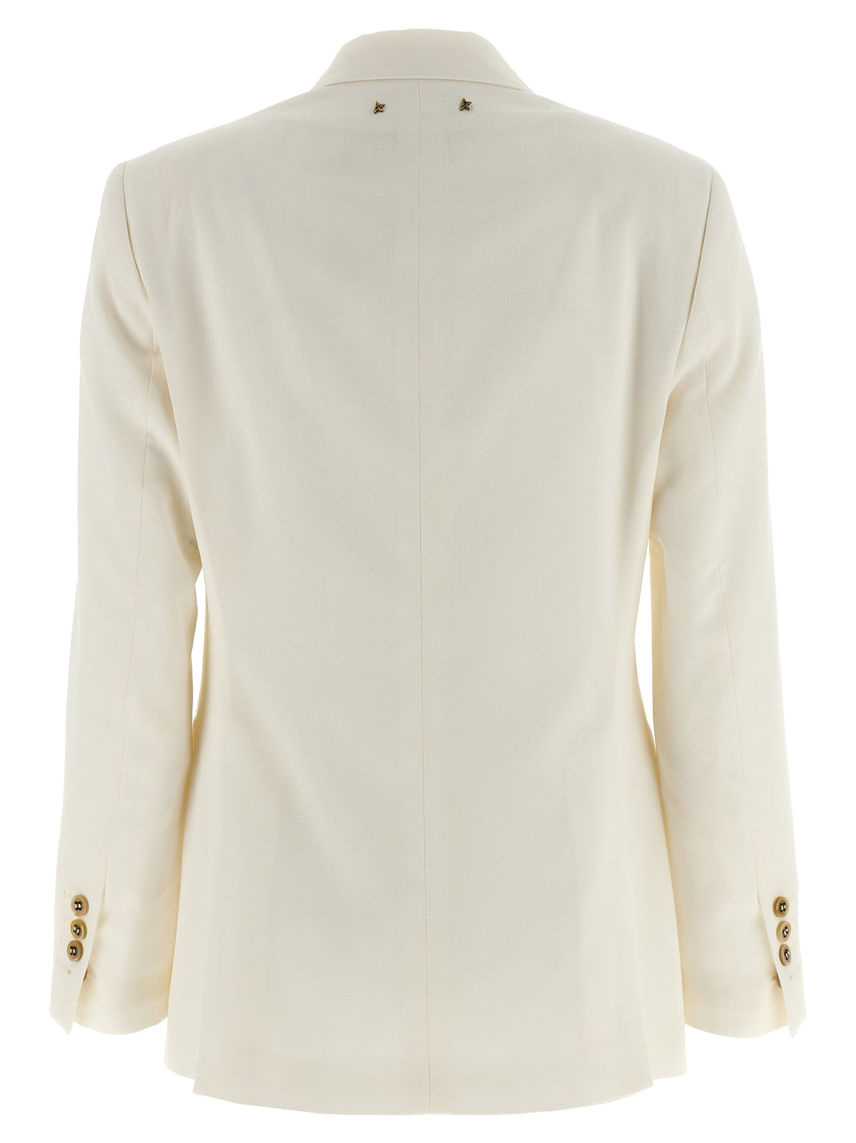 Golden Goose Blazer en polyester blanc