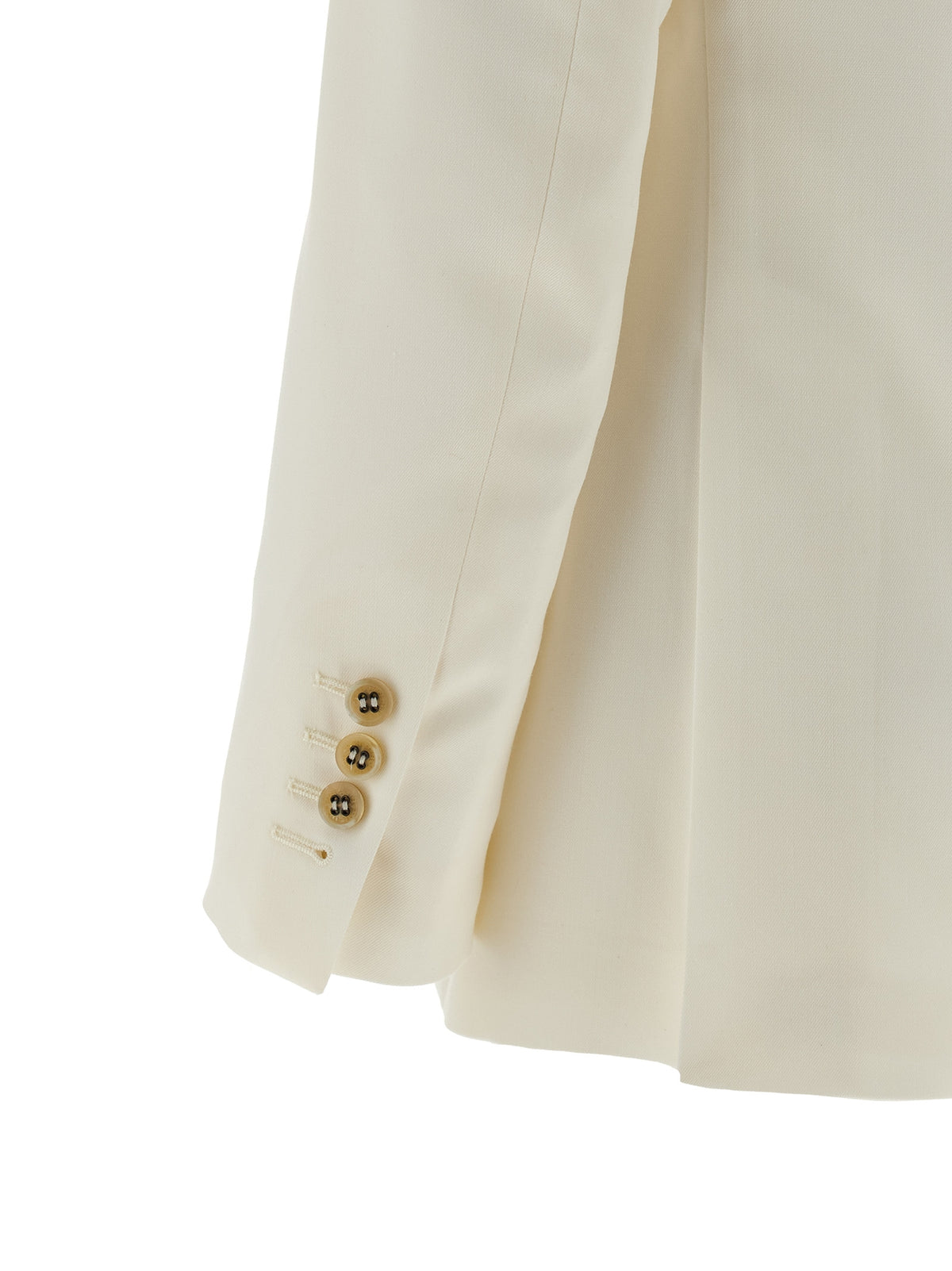 Golden Goose Blazer en polyester blanc