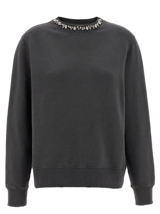 Sweat-shirt Golden Goose en coton gris