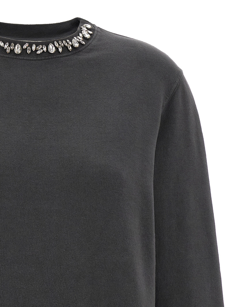 Sweat-shirt Golden Goose en coton gris