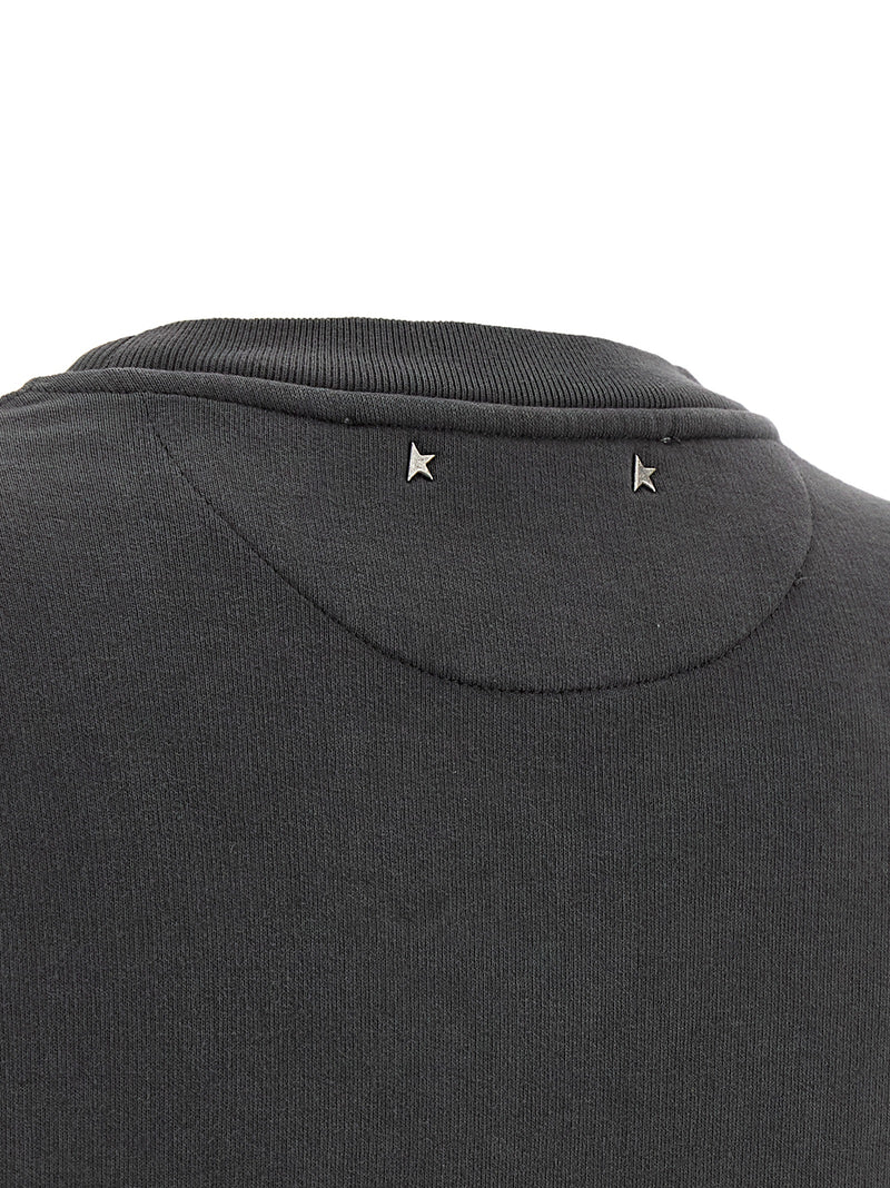 Sweat-shirt Golden Goose en coton gris