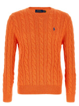 Cardigan en coton orange Polo Ralph Lauren