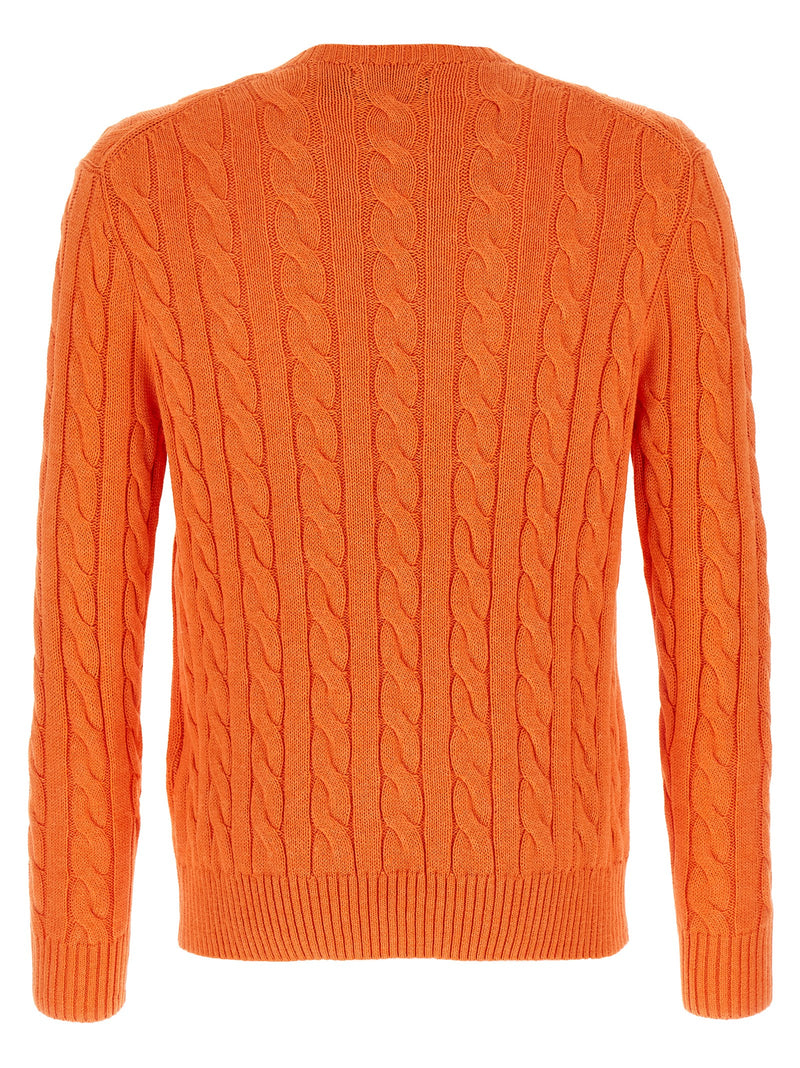 Cardigan en coton orange Polo Ralph Lauren