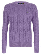 Cardigan en Coton Violet Polo Ralph Lauren