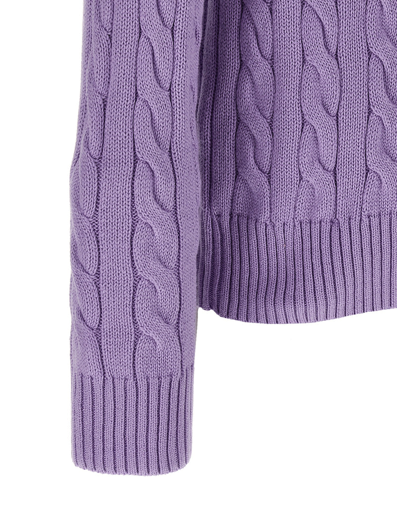 Cardigan en Coton Violet Polo Ralph Lauren