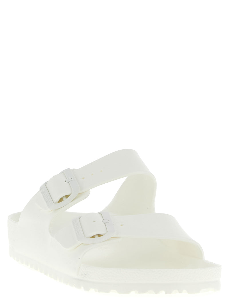 Birkenstock Arizona EVA White Synthetic Slides for Men