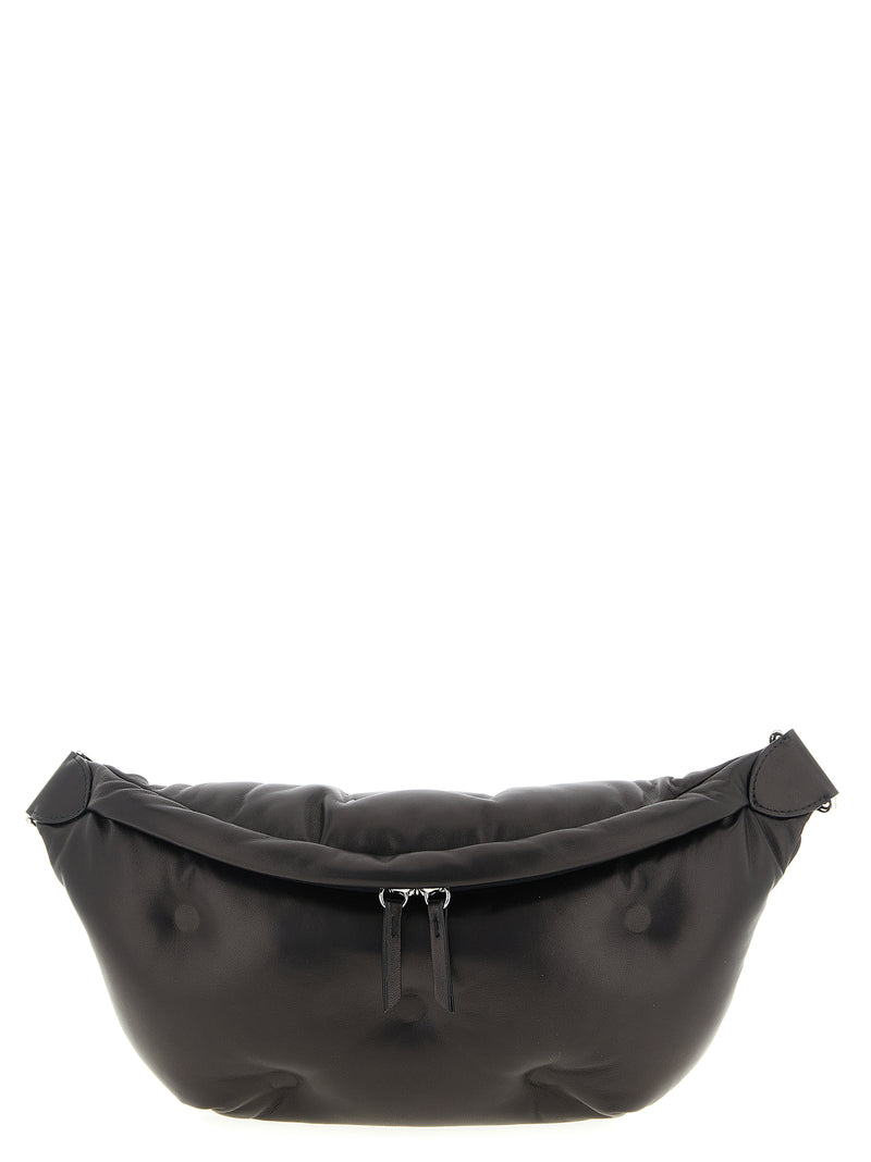 Maison Margiela Black Lambskin Crossbody Bag - Glam Slam