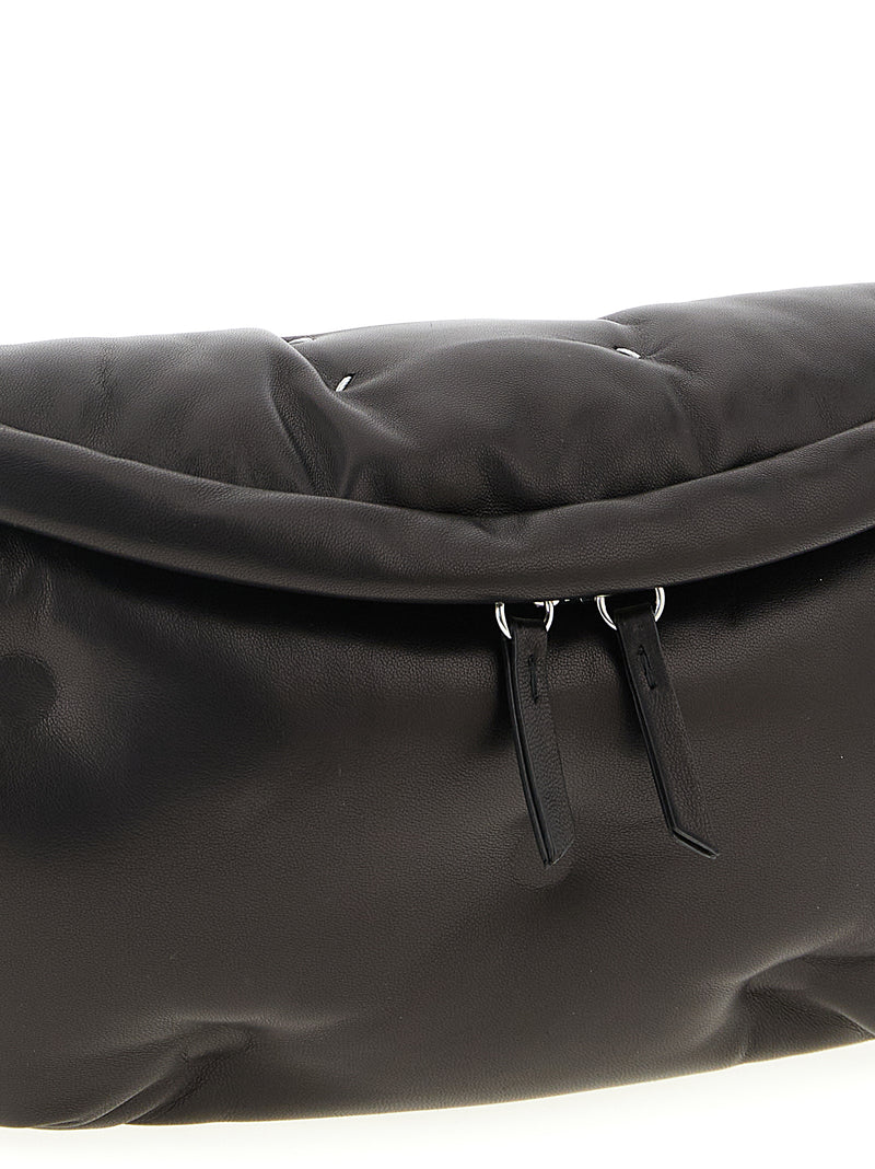 Maison Margiela Black Lambskin Crossbody Bag - Glam Slam
