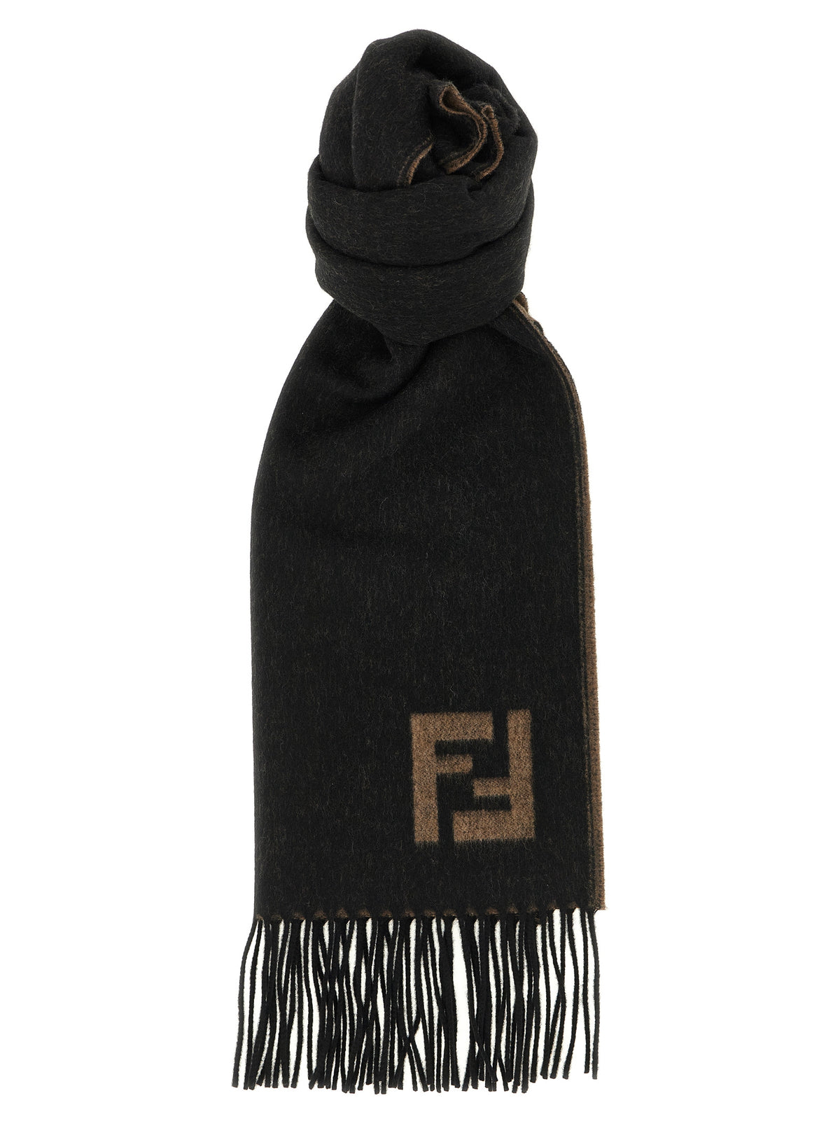 Écharpe Fendi en laine multicolore