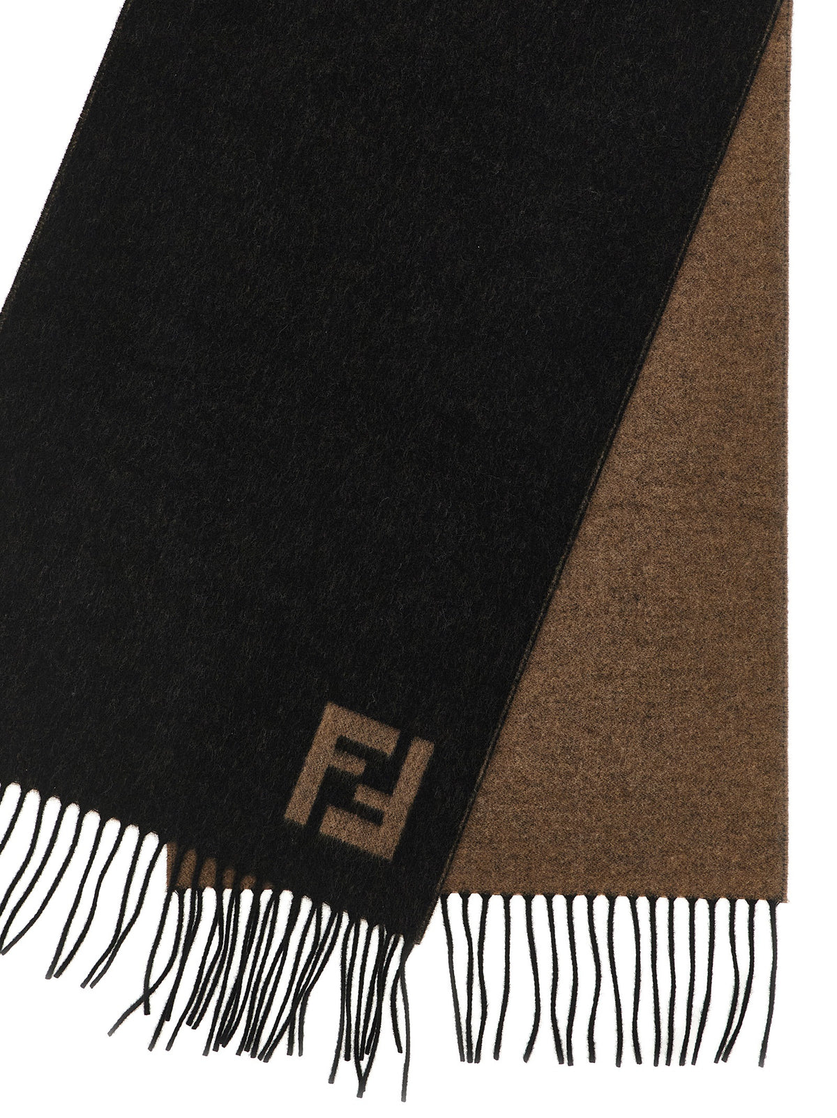 Écharpe Fendi en laine multicolore