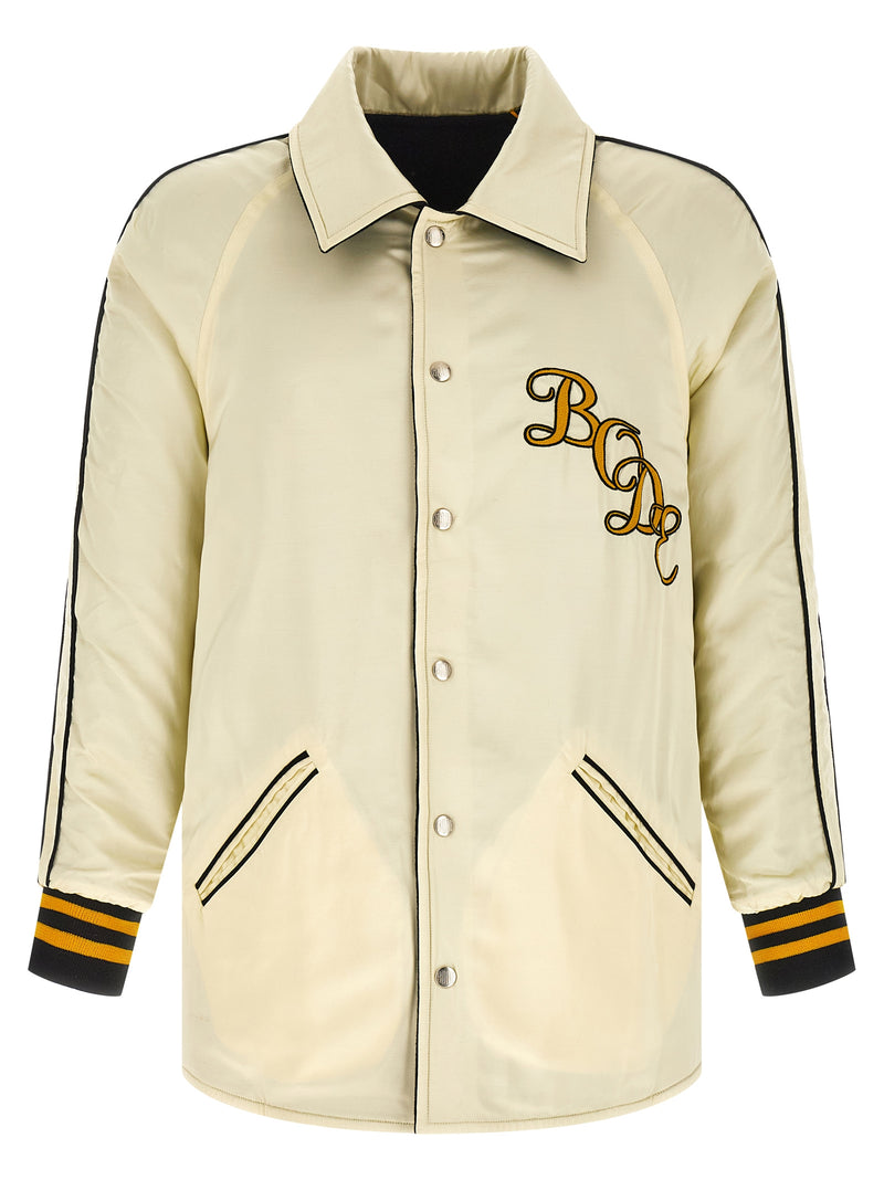 BODE Multicolor Wool Jacket - Monogram Snap Reversible Design